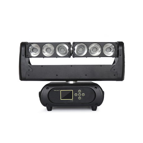BEAM620RGBW 6*20W rgbw 4in 1 LED BEAM MOVING HEAD