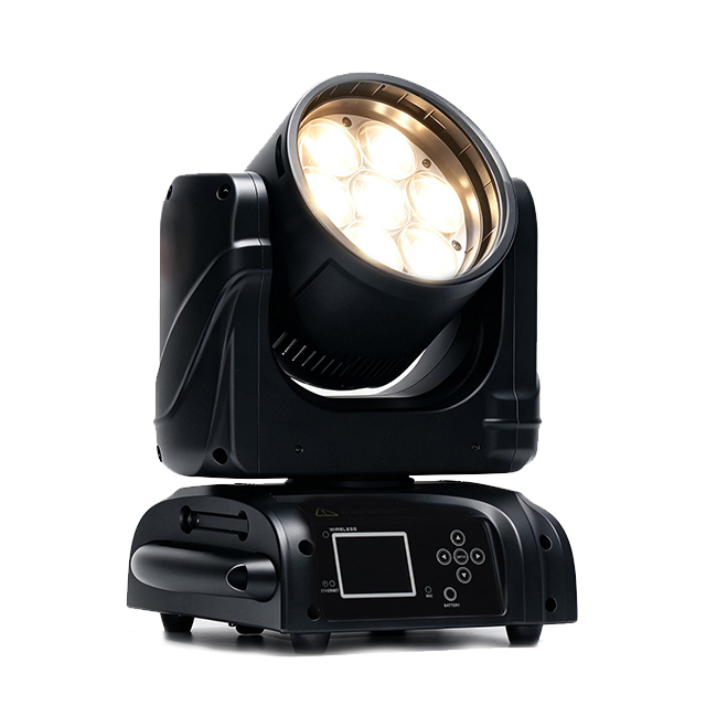 A74HCL 7x40W RGB+WW HIGH CRI LED WASH ZOOM HEAD 